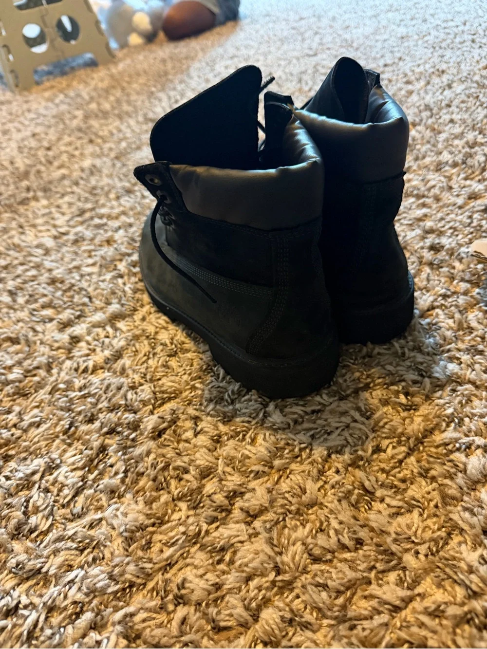 Black Timberland Boots